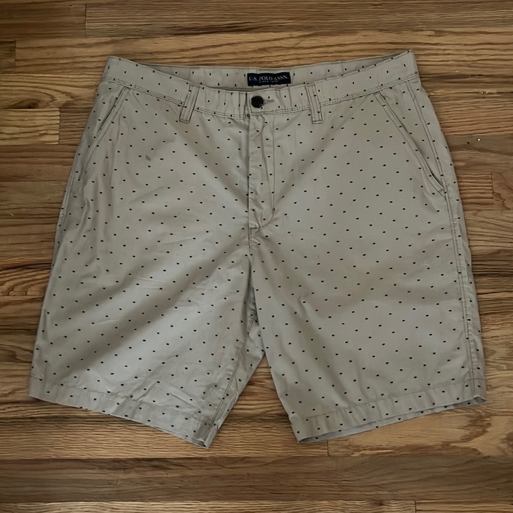 mens polka dot shorts